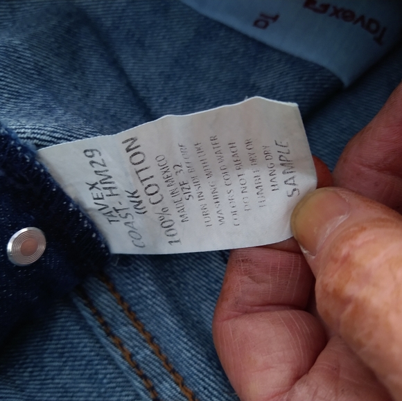 TAVEX Coast - HM29 Jeans 32x32 SAMPLE Mexico - Picture 6 of 12
